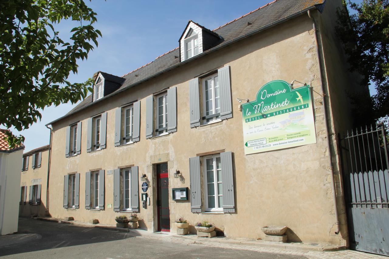 Hotel Domaine Le Martinet, The Originals Relais Bouin  Exteriér fotografie